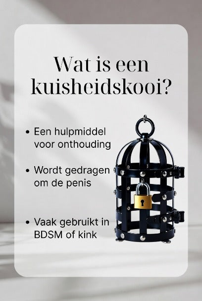 Wat is een kuisheidskooi en hoe werkt het precies