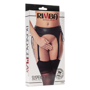Rimba - Leren Jarretelgordel - Met Veters Zijkant-Erotiekvoordeel.nl