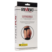 Rimba - Leren Jarretelgordel - Met Veters Zijkant-Erotiekvoordeel.nl