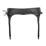 Rimba - Leren Jarretelgordel - Met Veters Zijkant-Erotiekvoordeel.nl