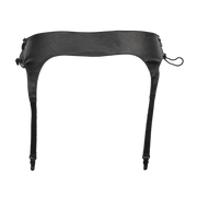 Rimba - Leren Jarretelgordel - Met Veters Zijkant-Erotiekvoordeel.nl