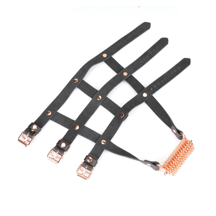 Liebe Seele - BDSM Pinwheel voor Onder de Voeten - Gedwongen op de tenen - Rosé Goud-Erotiekvoordeel.nl