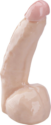 Being Fetish - PVC Dildo - 29 cm - Lichte Huidskleur-Erotiekvoordeel.nl