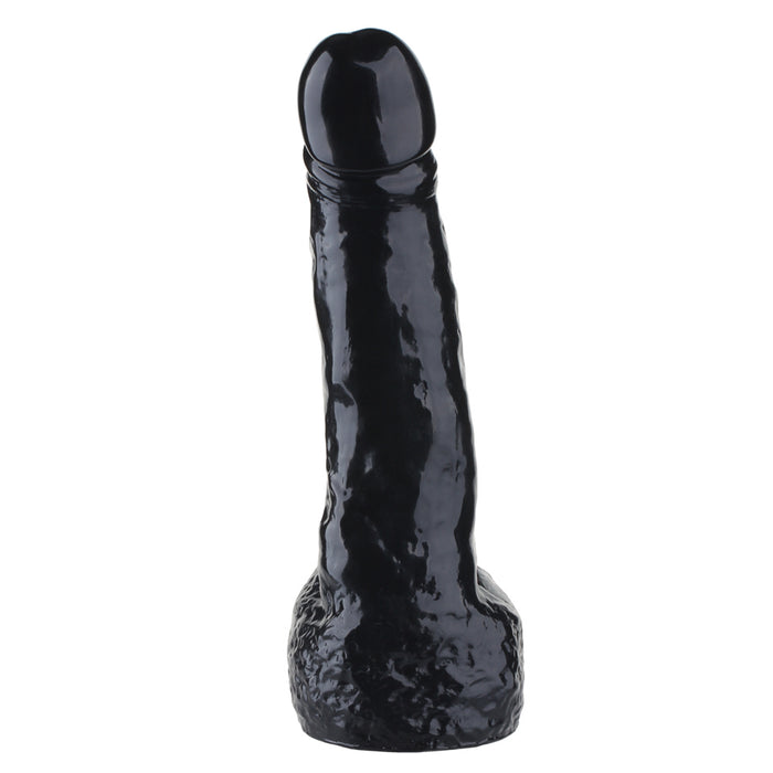 Being Fetish - Dildo - Kunstrubber - 21 cm - Zwart-Erotiekvoordeel.nl