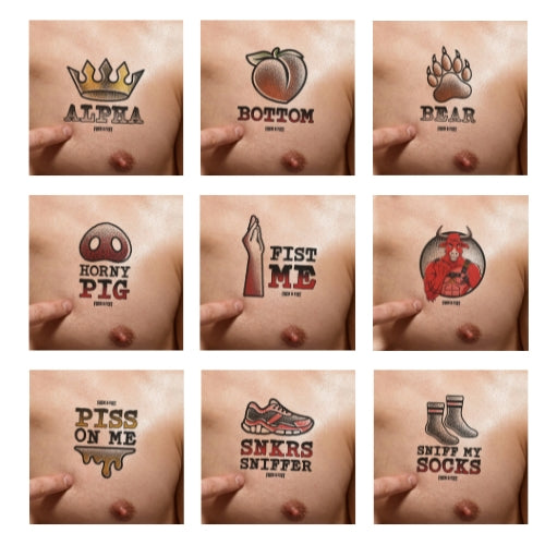 Fuck&Fist - Wear It - Tijdelijke Tattoos