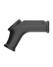 LoveToy - Silk Knights Ring - Vibrerende Penis en Scrotum Sleeve - Ø 2,8 cm - Zwart-Erotiekvoordeel.nl