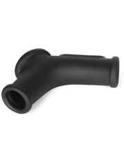 LoveToy - Silk Knights Ring - Vibrerende Penis en Scrotum Sleeve - Ø 2,8 cm - Zwart-Erotiekvoordeel.nl