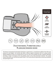 LoveToy Streetgirls Kathy - Zuigmasturbator - Lichte Kleur-Erotiekvoordeel.nl