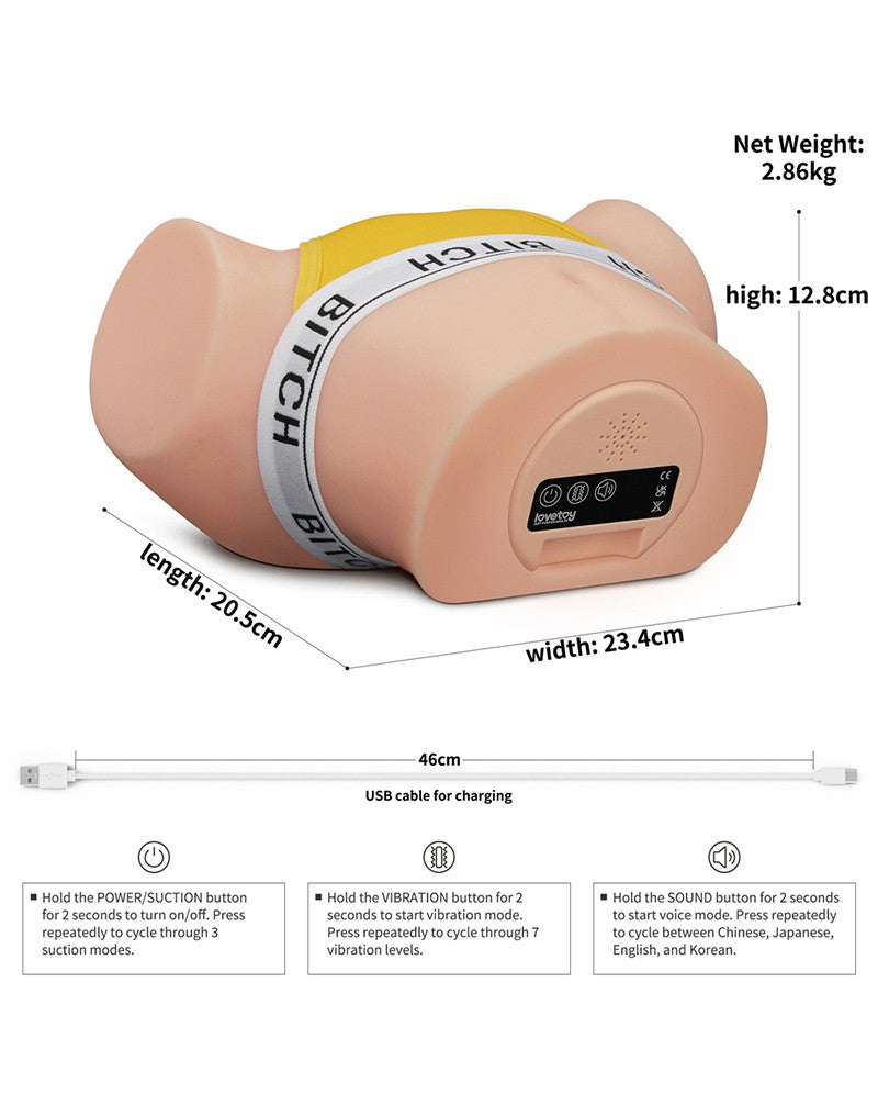 Streetgirls Sensation Pulse Lily - Vibrerende Masturbator-Erotiekvoordeel.nl