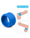 LoveToy - Pinnacle Pro - Deep Rib Grip Cockring - Blauw-Erotiekvoordeel.nl