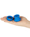 LoveToy - Pinnacle Pro - Twin Flex Stretcher Cockring - Blauw-Erotiekvoordeel.nl