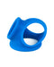 LoveToy - Pinnacle Pro - Trio Grip Enhancer Cockring - Blauw-Erotiekvoordeel.nl