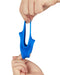 LoveToy - Pinnacle Pro - Trio Grip Enhancer Cockring - Blauw-Erotiekvoordeel.nl
