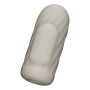 LoveToy - Knights Ring - Vibrerende Dual Purpose Sleeve - Spiraal - Wit-Erotiekvoordeel.nl