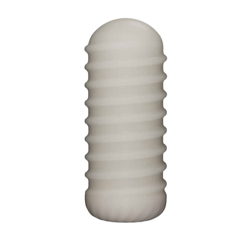 LoveToy - Knights Ring - Vibrerende Dual Purpose Sleeve - Golvend - Wit-Erotiekvoordeel.nl