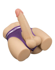 LoveToy - Streetgirl's 14 Masturbator met Buigbare Dildo - Beige-Erotiekvoordeel.nl