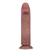 LoveToy - Power Cock - 26,5 cm - Vibrerende Dildo - Dual Density - Lichte Huidskleur-Erotiekvoordeel.nl