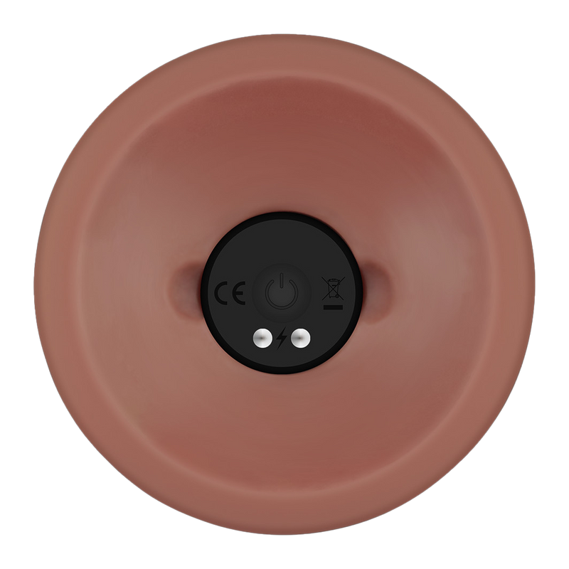 LoveToy - Power Cock - 26,5 cm - Vibrerende Dildo - Dual Density - Lichte Huidskleur-Erotiekvoordeel.nl