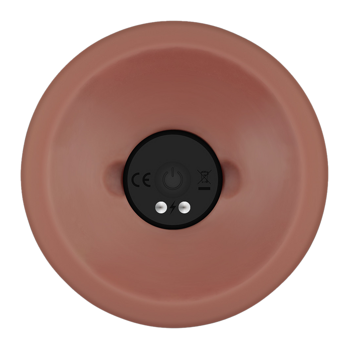 LoveToy - Power Cock - 26,5 cm - Vibrerende Dildo - Dual Density - Lichte Huidskleur-Erotiekvoordeel.nl