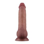 LoveToy - Power Cock - 21,5 cm - Vibrerende Dildo - Dual Density - Lichte Huidskleur-Erotiekvoordeel.nl