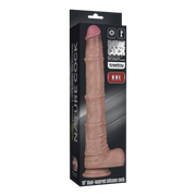 LoveToy - Nature Cock - Dubbellaags Buigbare Dildo met Aders - 40 cm-Erotiekvoordeel.nl