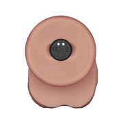 LoveToy - Sliding Skin Vibrerende Dildo Pro II - Met Afstandsbediening - 25 cm - Lichte Huidskleur-Erotiekvoordeel.nl