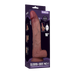 LoveToy - Sliding Skin Vibrerende Dildo Pro II - Met Afstandsbediening - 25 cm - Lichte Huidskleur-Erotiekvoordeel.nl