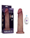 LoveToy - Sliding Skin Vibrerende Dildo Pro II - Met Afstandsbediening - 23 cm - Lichte Huidskleur-Erotiekvoordeel.nl