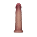 LoveToy - Sliding Skin Vibrerende Dildo Pro II - Met Afstandsbediening - 23 cm - Lichte Huidskleur-Erotiekvoordeel.nl