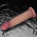 LoveToy - Sliding Skin Vibrerende Dildo Pro II - Met Afstandsbediening - 23 cm - Lichte Huidskleur-Erotiekvoordeel.nl
