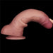 LoveToy - Sliding Skin Vibrerende Dildo Pro II - Met Afstandsbediening - 21,5 cm - Lichte Huidskleur-Erotiekvoordeel.nl