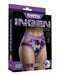 LoveToy - Ingen - Violet Strap-on Slipje - Maat M/L - Paars-Erotiekvoordeel.nl