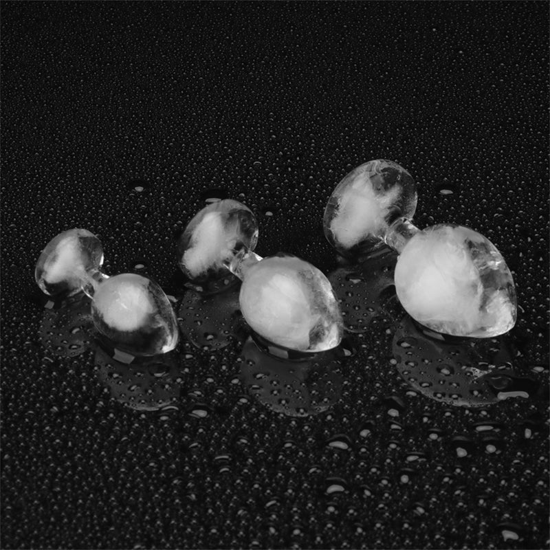 LoveToy - Siliconen IJsblokjesvorm - Buttplug Set - Lila-Erotiekvoordeel.nl