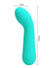 Pretty Love - Faun - Buigzame G-Spot Vibrator - Turquoise-Erotiekvoordeel.nl