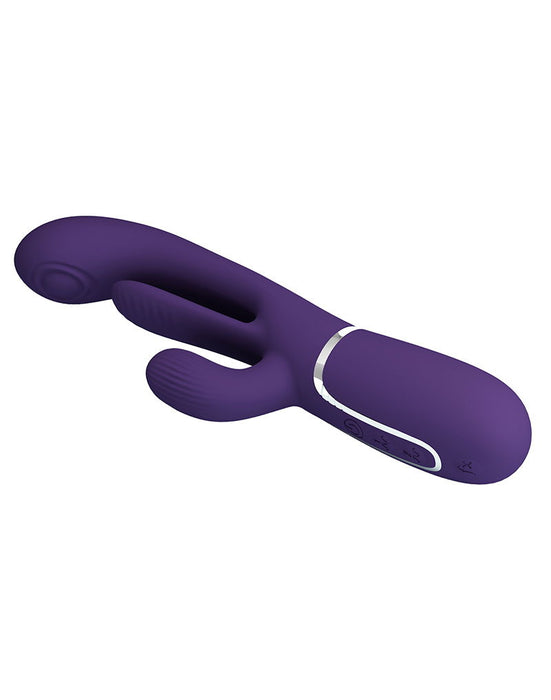 Pretty Love - Shania - Kloppende Rabbit Vibrator - Paars-Erotiekvoordeel.nl