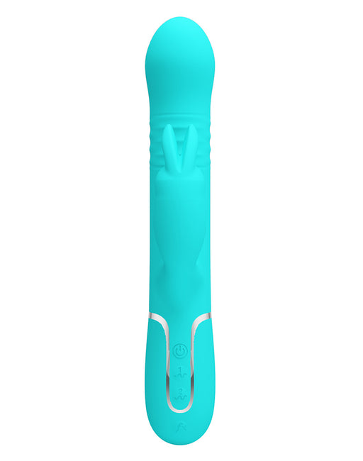 Pretty Love - Coale - Rabbit Vibrator - Turquoise-Erotiekvoordeel.nl