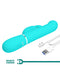 Pretty Love - Coale - Rabbit Vibrator - Turquoise-Erotiekvoordeel.nl