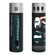ManWan - Ryzer MAX - Penis Extender en Zachte Masturbatie Sleeve - Pine Grey-Erotiekvoordeel.nl