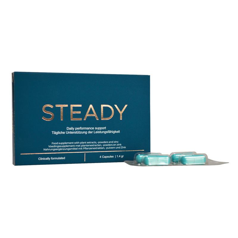 Morningstar - Steady - Erectiecapsules - 4-pack-Erotiekvoordeel.nl