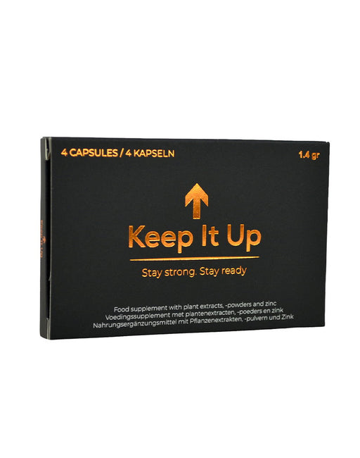 Morningstar - Keep It Up - Kapsułki na erekcję - opakowanie 4 sztuki - Erotiekvoordeel.nl