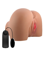 Crazy Bull Mila Vibrerende Masturbator - Dubbele Ingang TPR-Erotiekvoordeel.nl