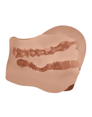 Crazy Bull Mila Vibrerende Masturbator - Dubbele Ingang TPR-Erotiekvoordeel.nl