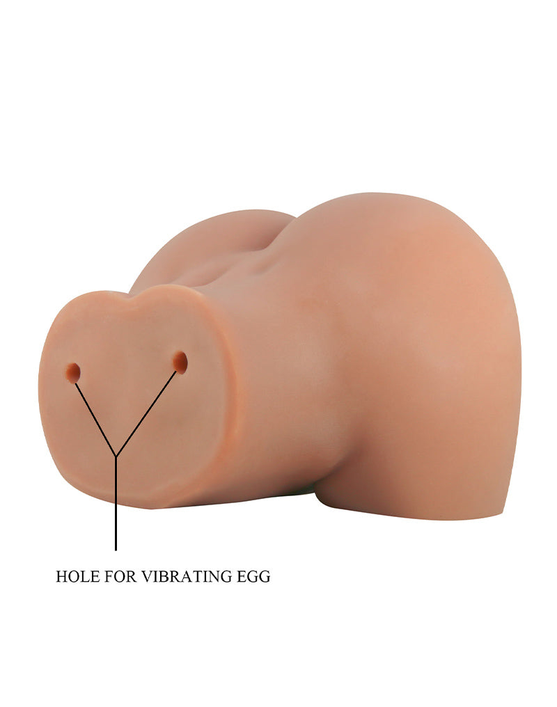 Crazy Bull Mila Vibrerende Masturbator - Dubbele Ingang TPR-Erotiekvoordeel.nl