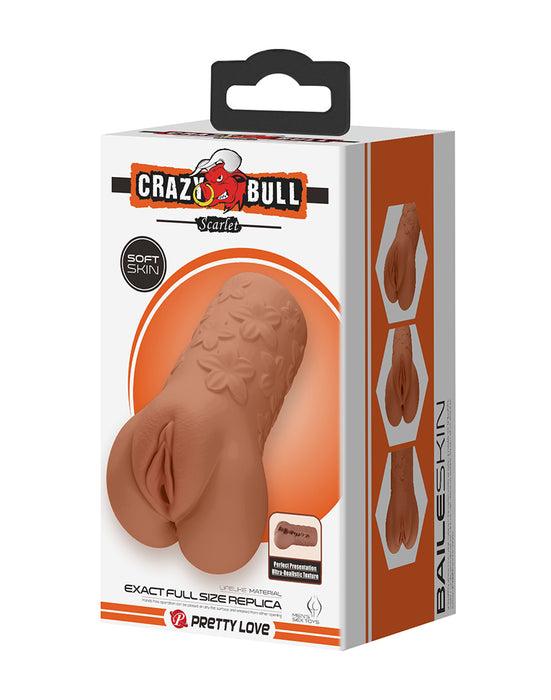 Crazy Bull - Scarlet Onahole - Masturbator voor mannen - Medium Huidskleur-Erotiekvoordeel.nl