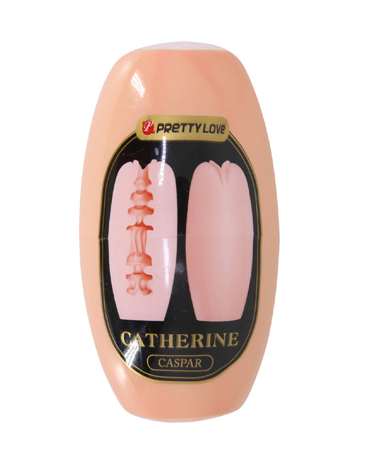 Pretty Love - Catherine Caspar - Mini Masturbator - Lichte Huidskleur-Erotiekvoordeel.nl