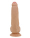 Pretty Love - Draco - Realistische Sliding Skin Dildo - 23,3 cm - Lichte Huidskleur-Erotiekvoordeel.nl