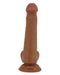 Pretty Love - Tallen - Sliding Skin Realistische Dildo - 22 cm - Bruin-Erotiekvoordeel.nl