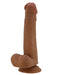 Pretty Love - Tallen - Sliding Skin Realistische Dildo - 22 cm - Bruin-Erotiekvoordeel.nl