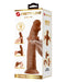 Pretty Love - Sharife - Sliding Skin Realistische Dildo - 25,4 cm - Bruin-Erotiekvoordeel.nl