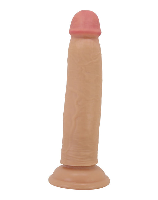 Pretty Love - Keon - Realistische Sliding Skin Dildo - 21,4 cm - Lichte Huidskleur-Erotiekvoordeel.nl